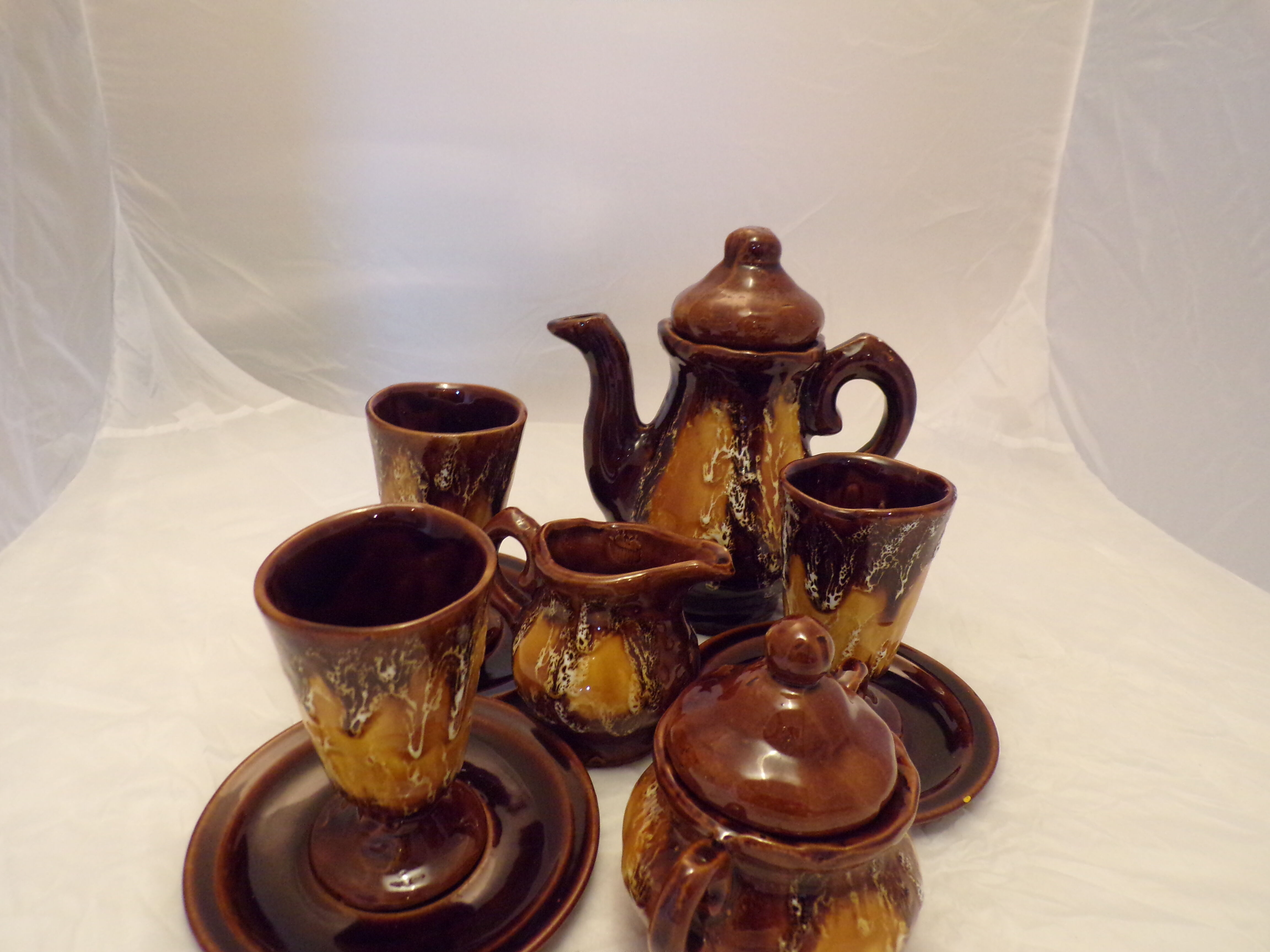 Service has coffee Vallauris mazagran