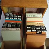 Old wooden binder