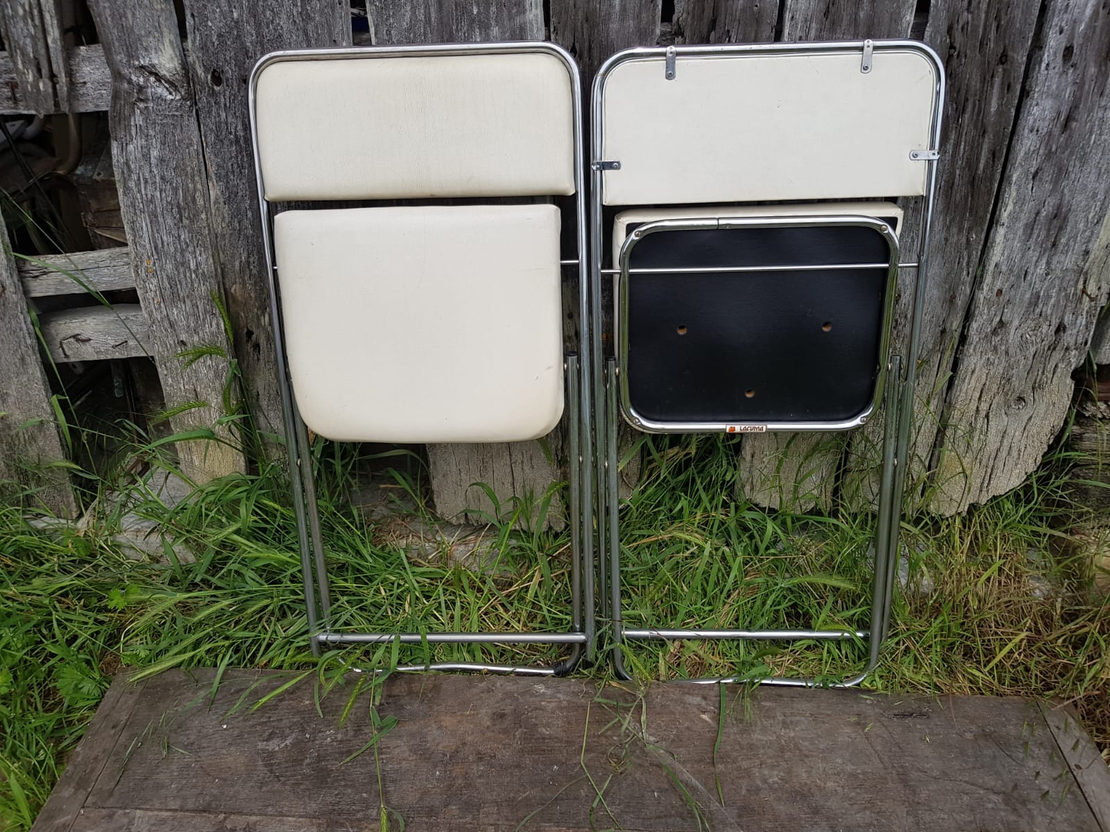 Pair lafuma chairs