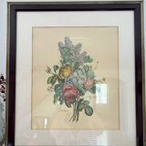 Reproduction botanical work Flowers