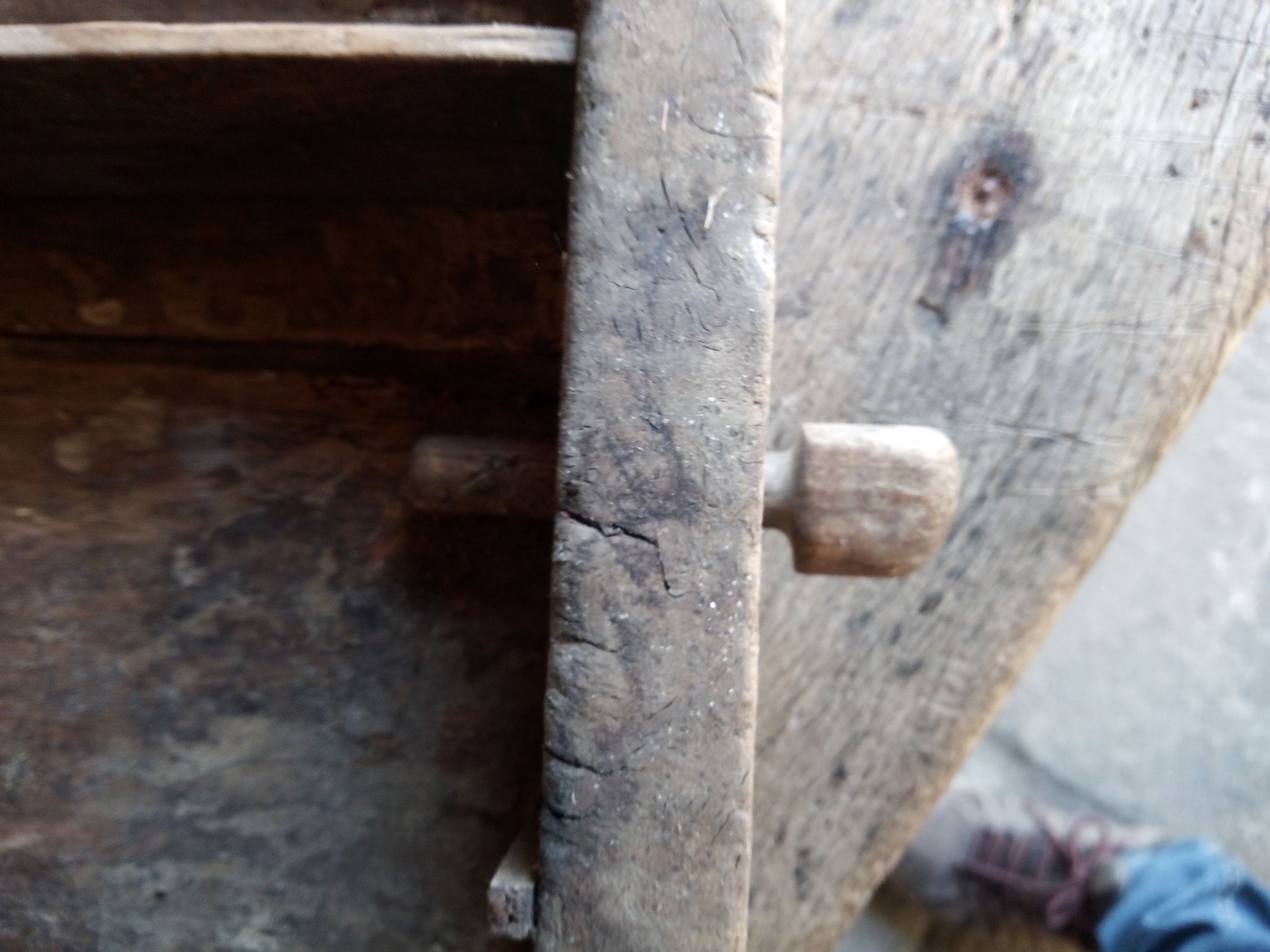 Table de ferme basse