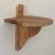 Small wooden wall shelf