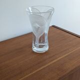 Art Deco vase in Arques crystal