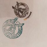 Plat de présentation ou à gâteaux Moulin des loups modèle Manolette