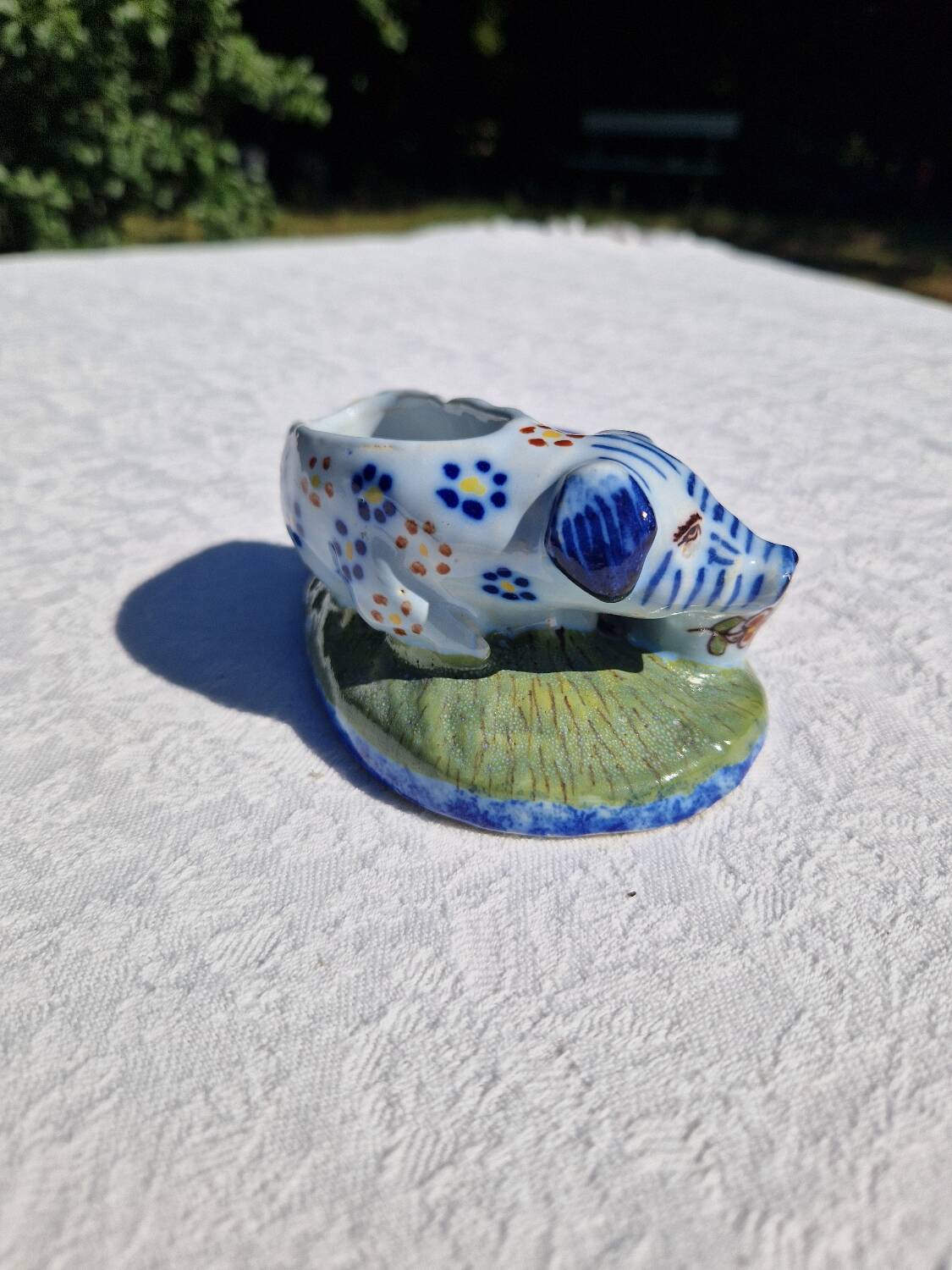 Antique 19th Century Pig-Shaped Salt and Pepper Shaker