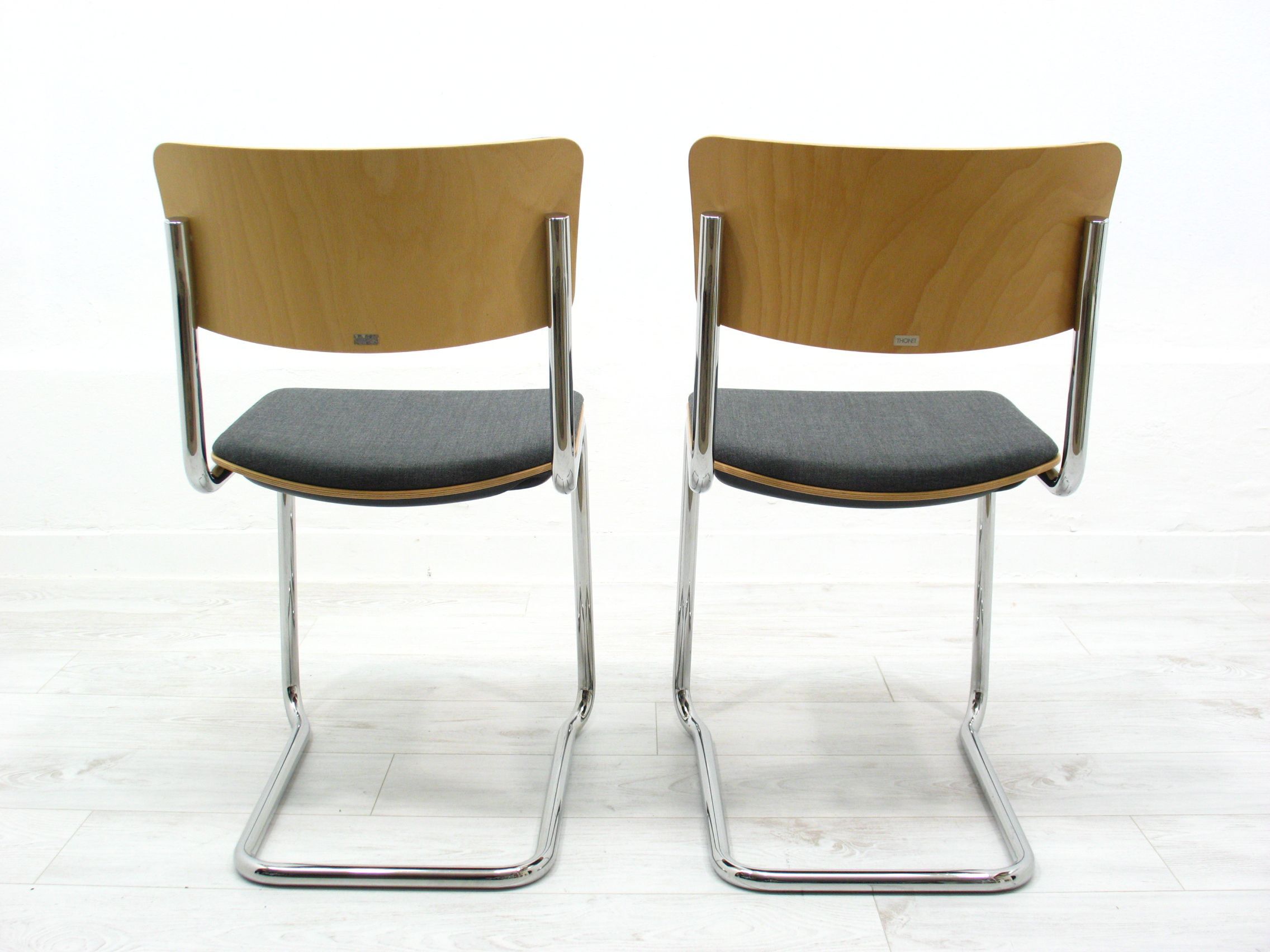 Side Chairs, Thonet S 43 PV