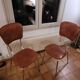 2 70s crocodile chairs