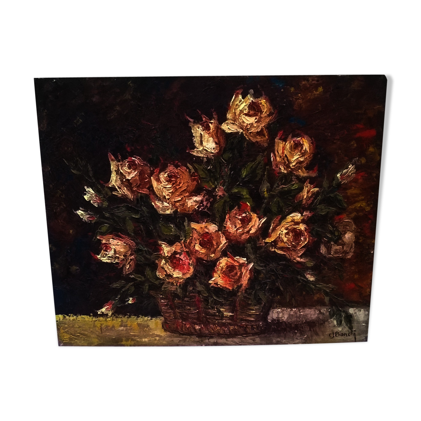 Peinture de fleurs