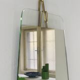 Carl Aubock Vienna Rare Brass Wall Mirror No. 38, Austria, 1950s