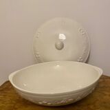 Vegetable dish/ Soup tureen Sarreguemines France Vintage
