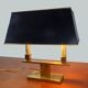 Lampe de table en bronze doré moderniste