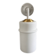 Vintage white opaline wall light