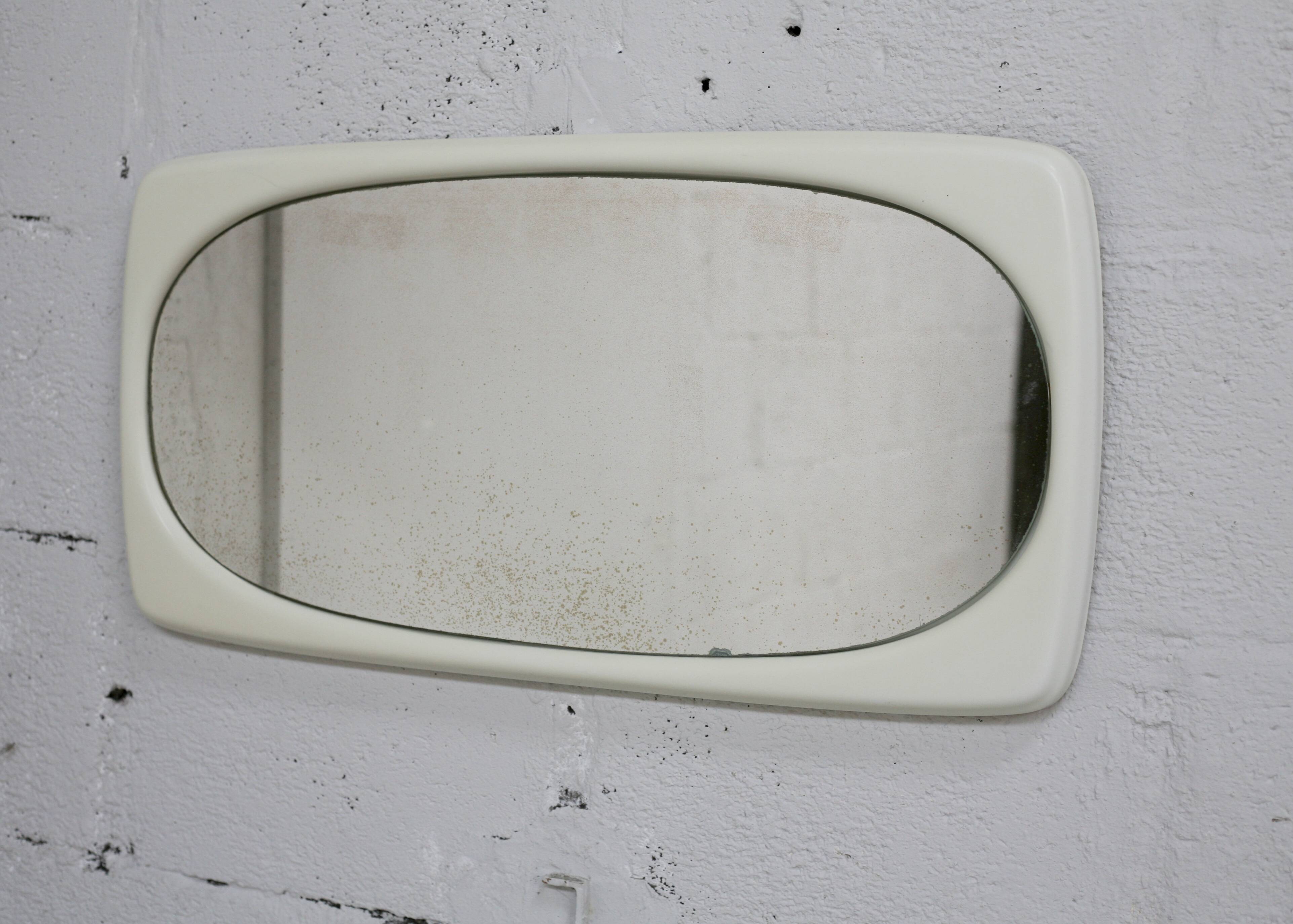 Space age mirror. Cataneo, Italy, circa 1970