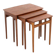 Svend Åge Madsen nesting tables - danish design in teak  mid century modern
