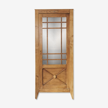 Armoire parisienne vitrée de style art-déco