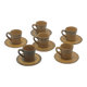 Stoneware coffee service, Longchamp France