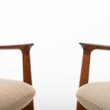 Pair of easy chairs by Sven Age Eriksen for Glostrup Mobelfabrik, Denmark 1960s
