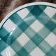 2 old round checkered plates