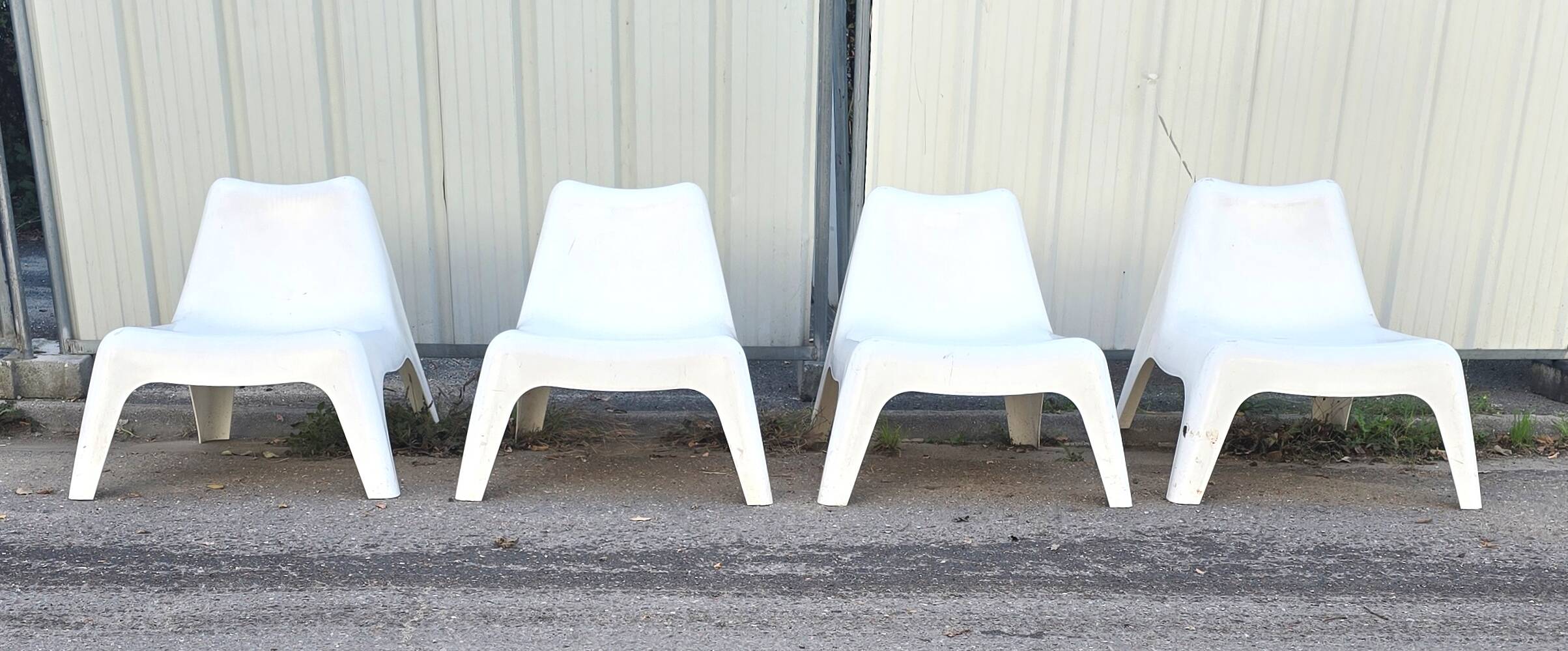 Set of 4 VAGO armchairs, Ikea