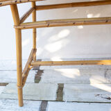 Side table rattan wicker