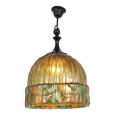 1970s Resin hanging lamp from the Netherlands