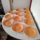Service de table orangé des Salins