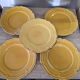 5 Dieulefit Milon plates in glazed earthenware