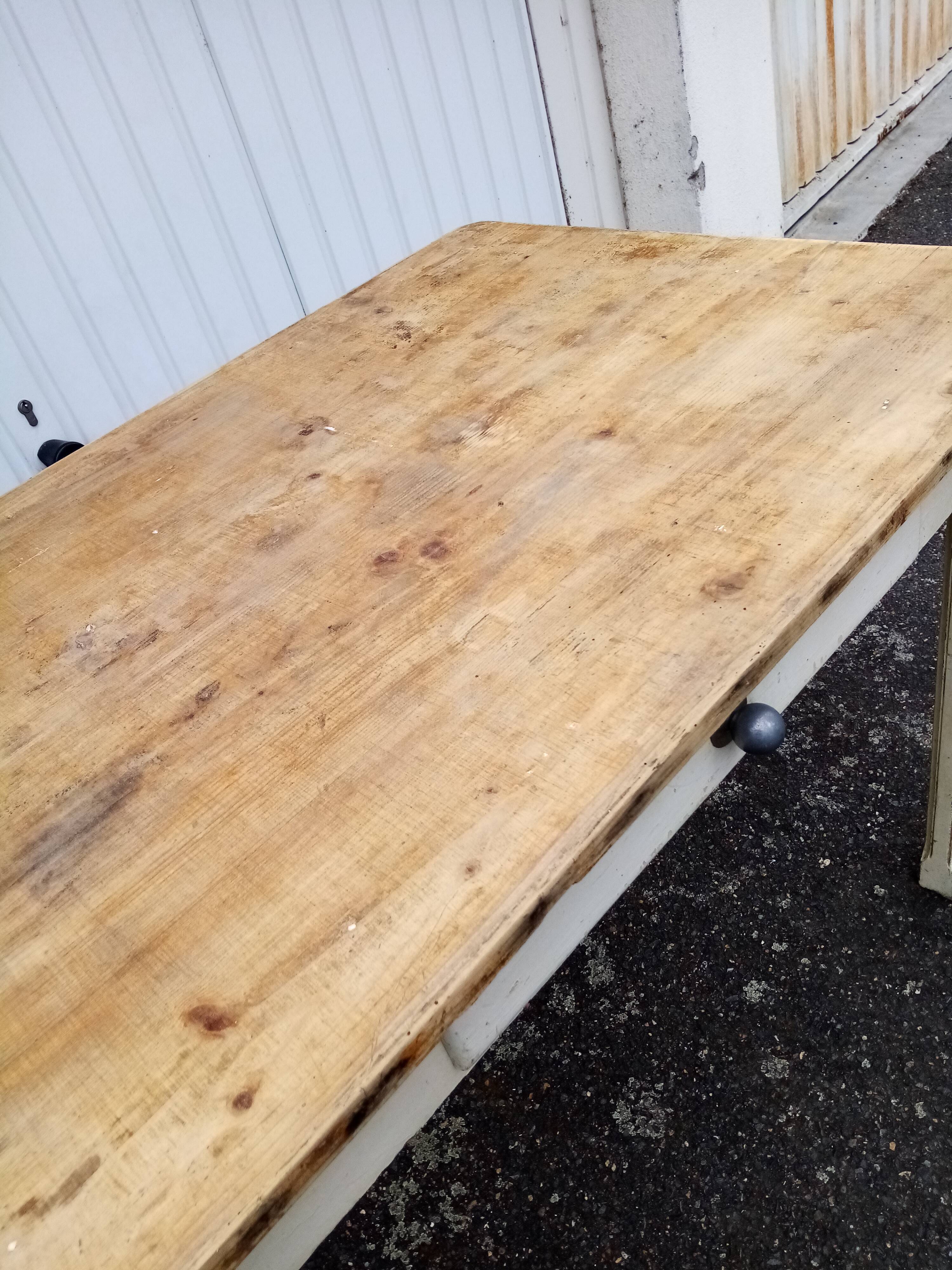 Old farm table