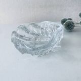 Glass holy water stoup