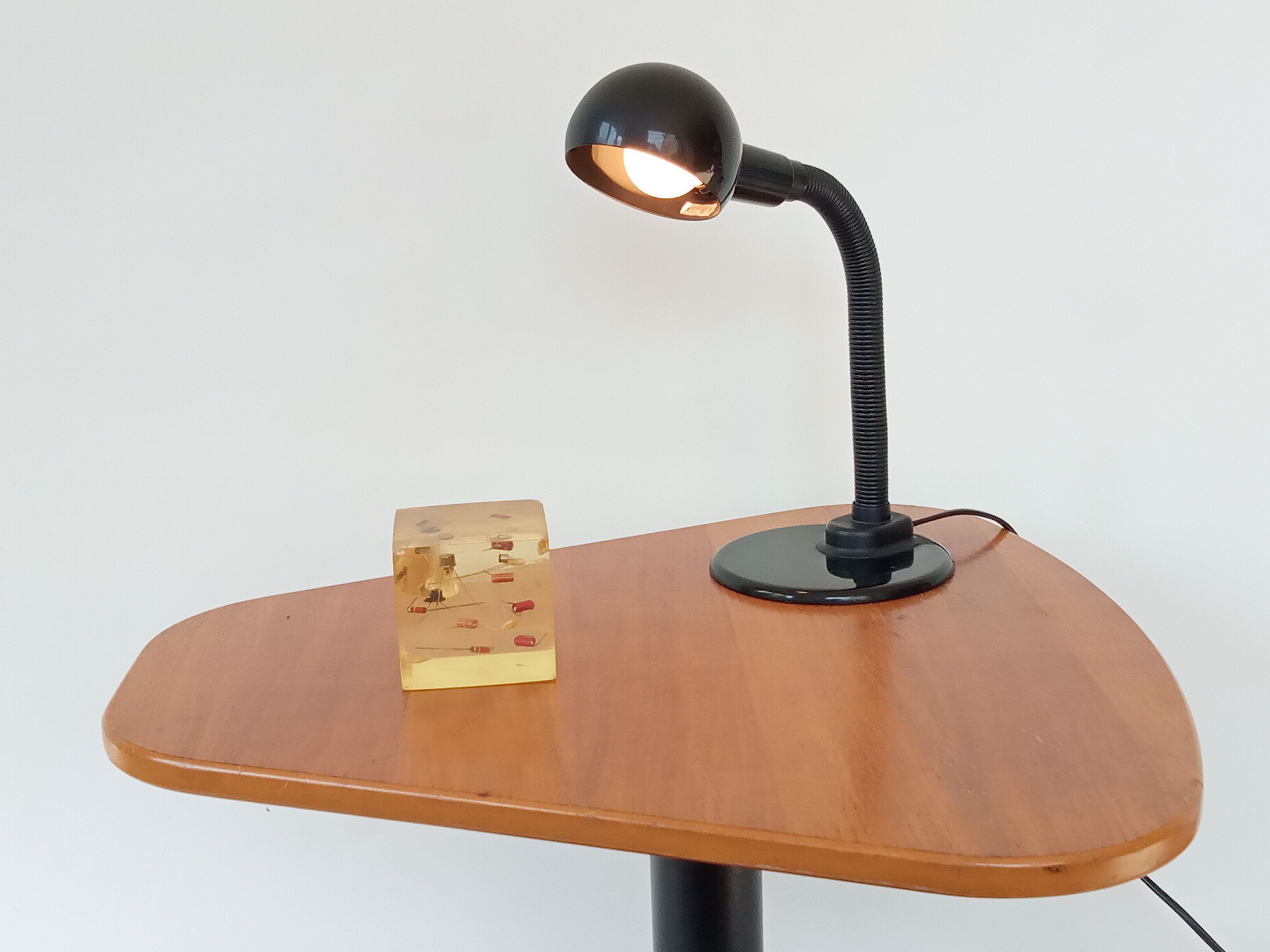Black office lamp 80s