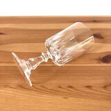 Vintage cristal d'Arques glasses - Louvre model