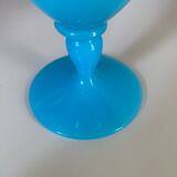 Opaline blue vase