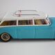 Petite voiture ancienne en tôle, Citroën DS break, 1960