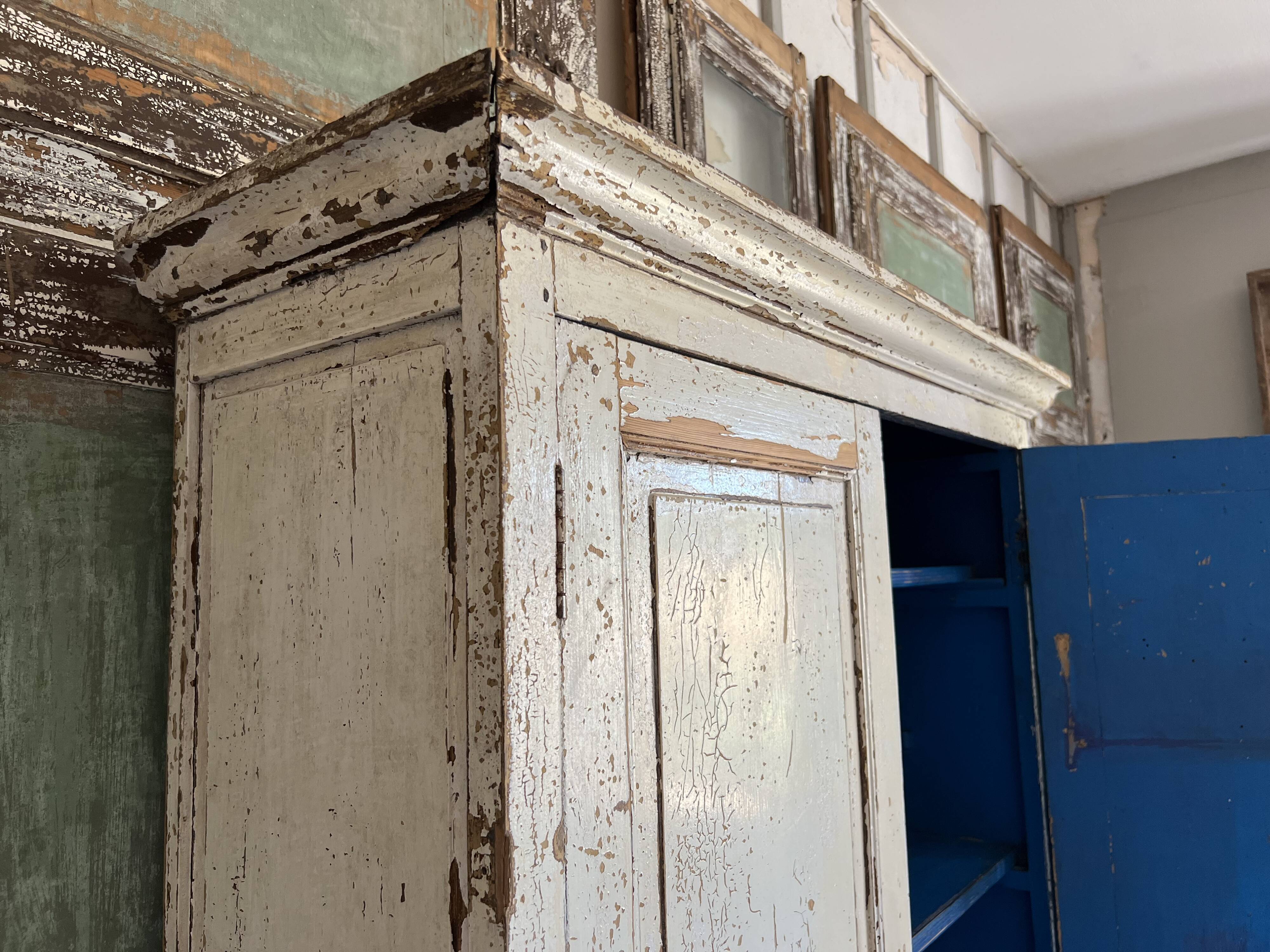 Patinated cabinet