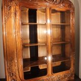 Exceptionnelle vitrine Art Nouveau