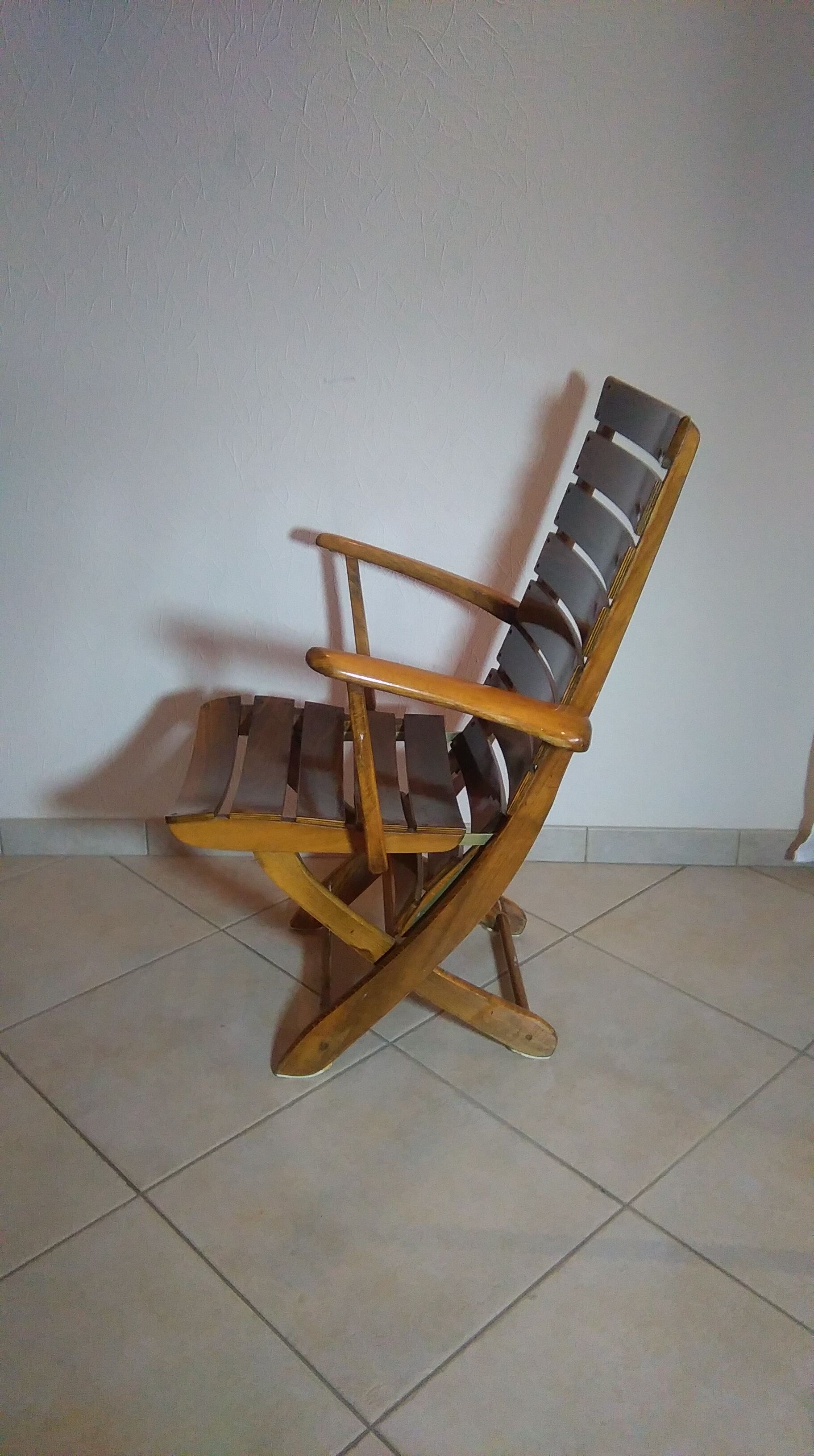 Pair of chairs from the brand Triconfort, 70s