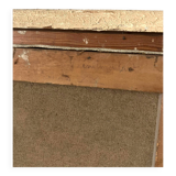 Oil painting on canvas 'Parisian street' CH Chanoy 1953 School of Paris