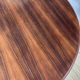 Danish dining table in rosewood.