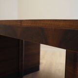 Walnut desk, Italian design, 1960s, production: Italy