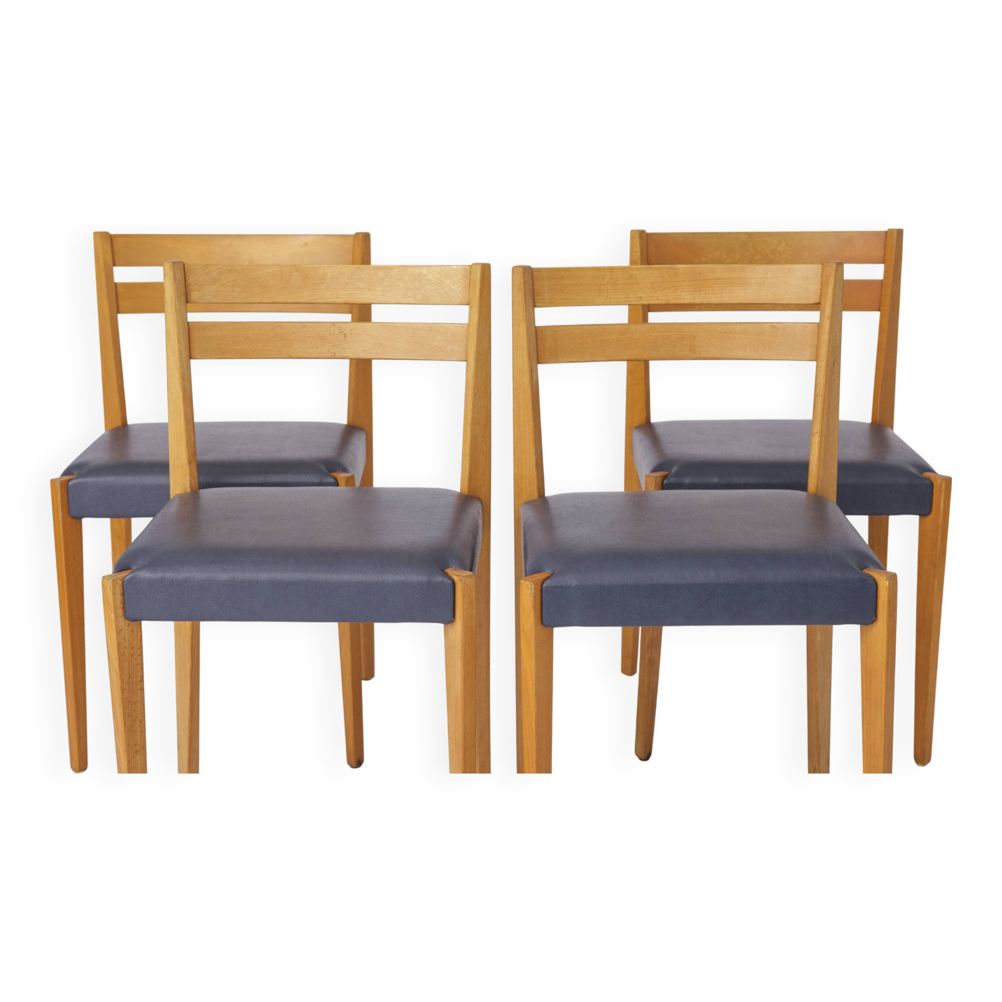 4 Thonet Chairs Vintage 1970s - German Design