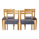 4 Thonet Chairs Vintage 1970s - German Design