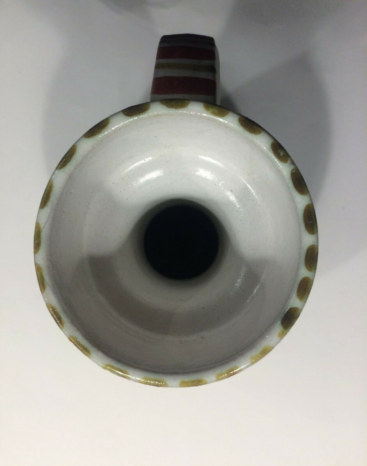 André Horellou Keraluc enamelled sandstone pitcher in modernist style