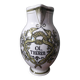Vintage vase with a herbalist pot design.