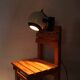 Eye ball clamp wall lamp 1970