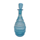 Chiseled glass decanter