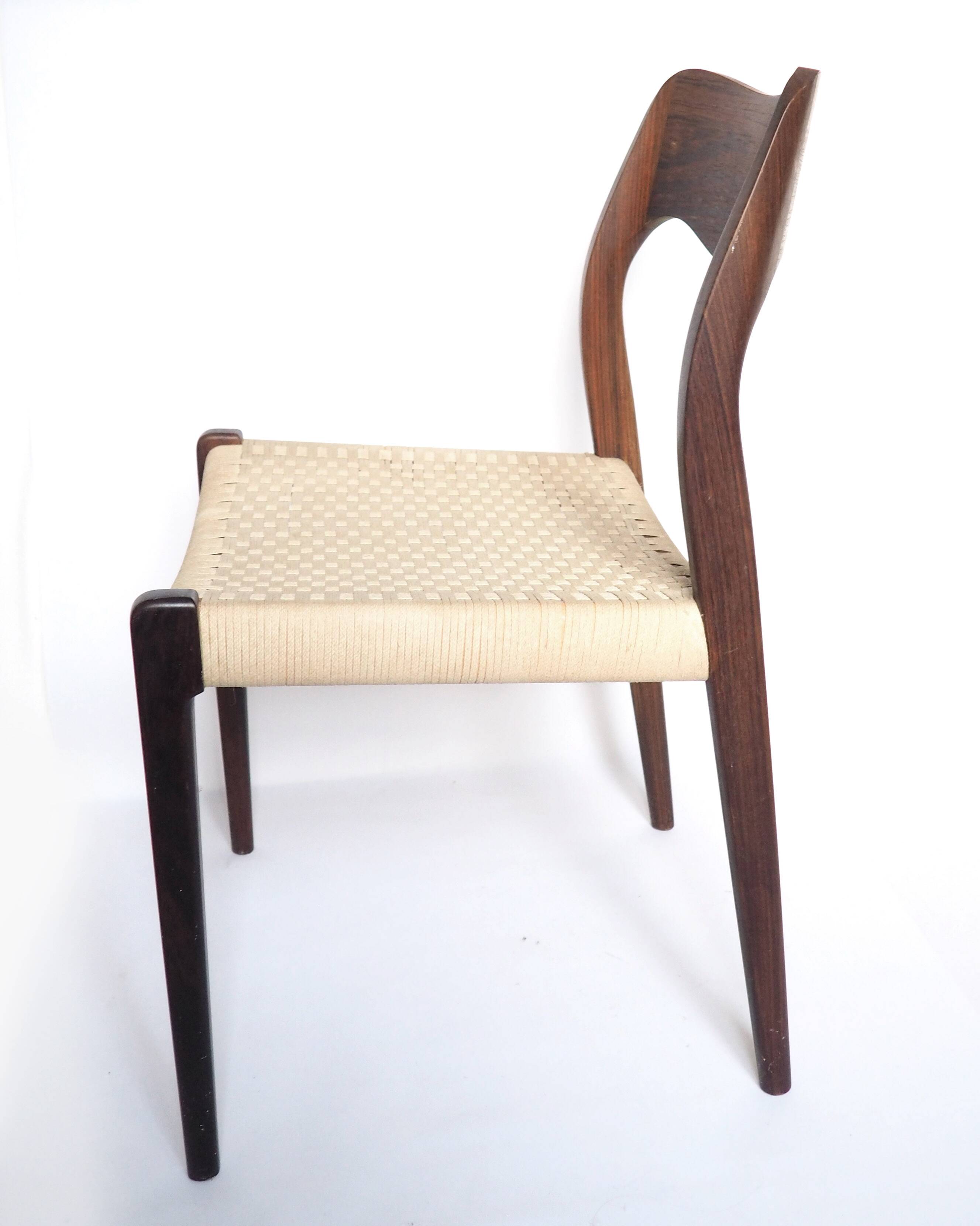 Niels Otto Möller chair model 71