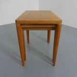 Danish Oak Nesting Tables by H.W. Klein for Bramin, 1960s, Set of 3