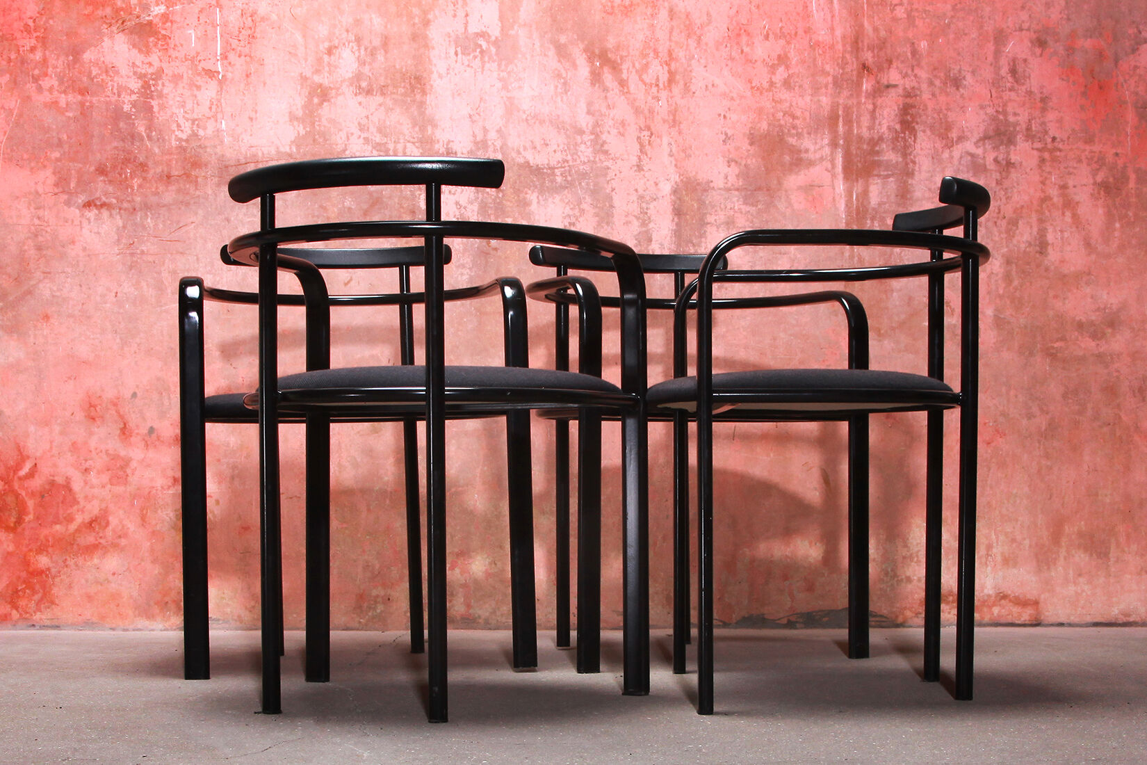 'Martina' dining chairs by Carlo Bimbi, 80s