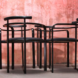 'Martina' dining chairs by Carlo Bimbi, 80s