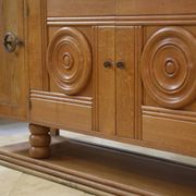 Oak buffet in the style of Charles Dudouyt, 1930s.